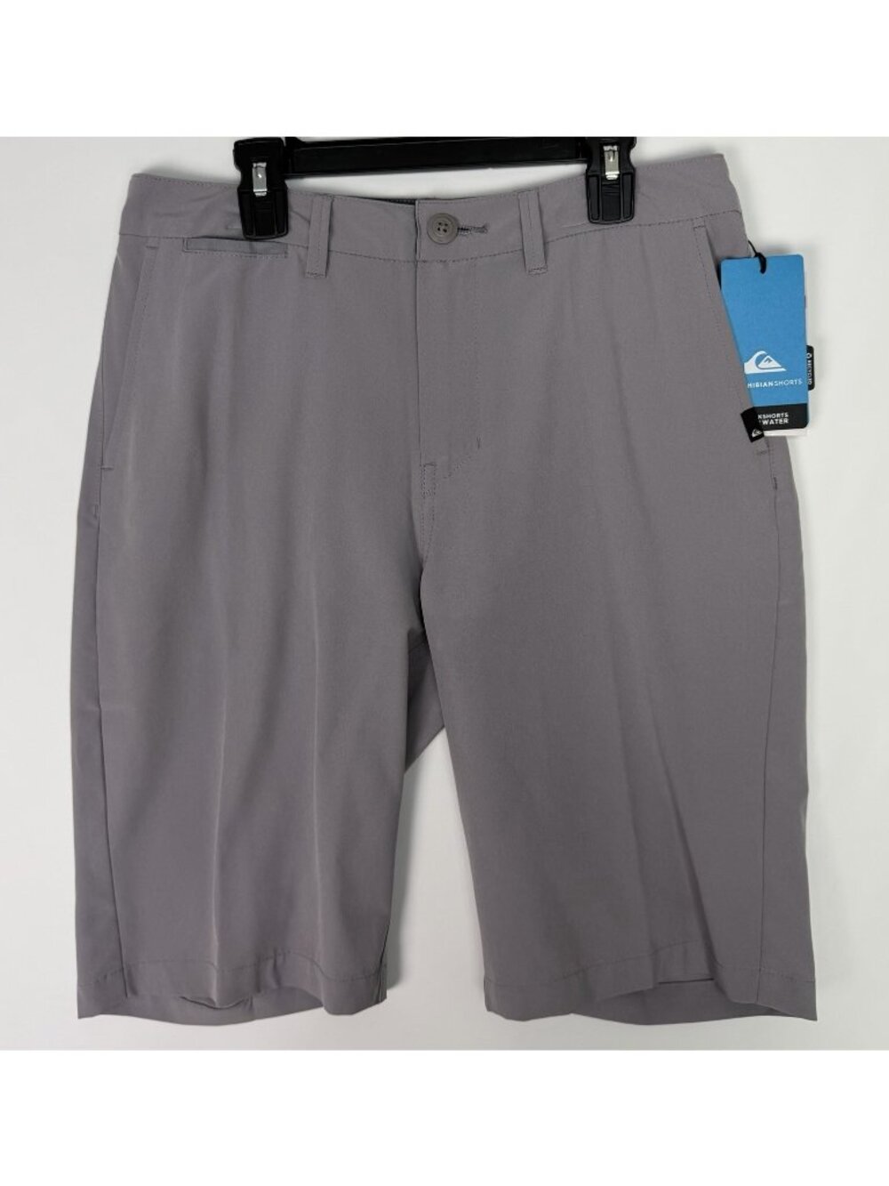 Quiksilver Amphibian Shorts Youth 29 Gray Walkshorts Boardshorts NWT $40